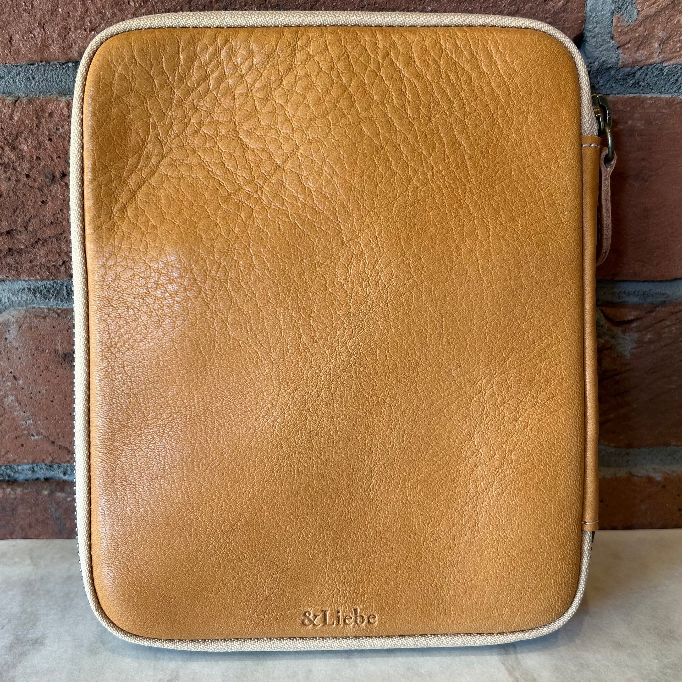 ＆Liebe「ペン好きの宝石箱 10本差しジップペンケース（栃木レザー