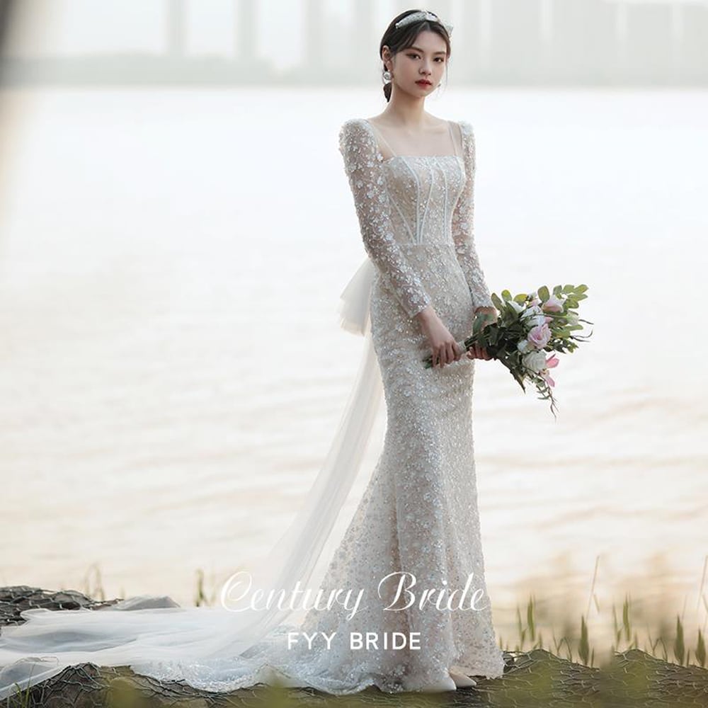 ☆最終値下げ【PRONOVIAS】ウエディングドレス マーメイドドレス ...