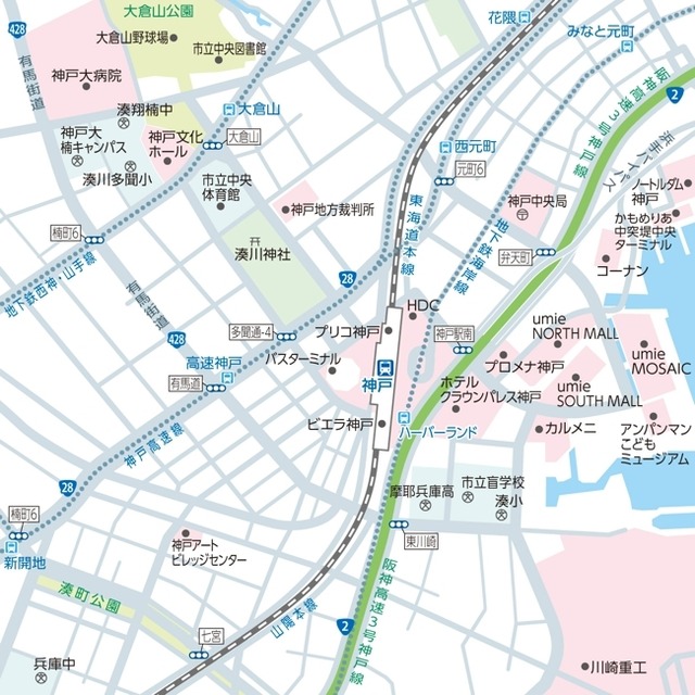 関西 フリーマップダウンロード