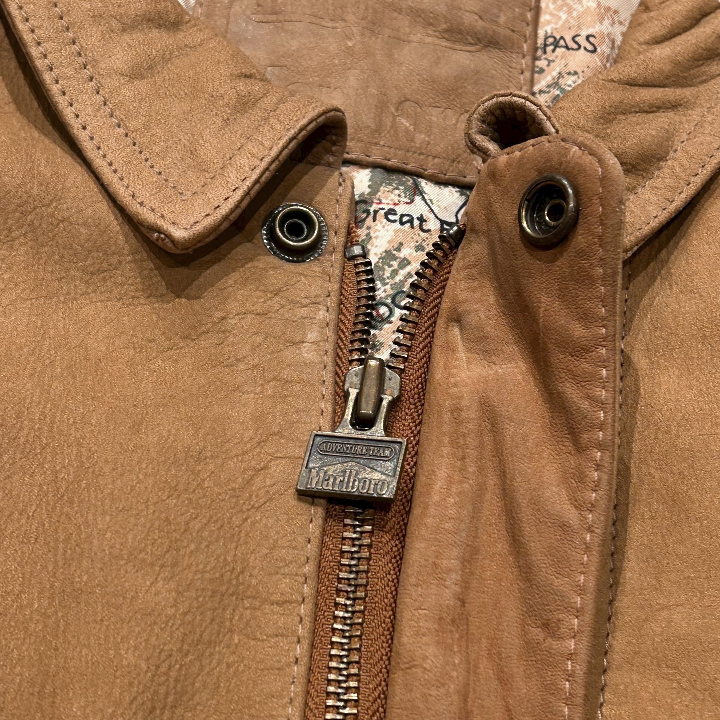 90's Marlboro Leather Jaket L / マールボロ マルボロ レザー