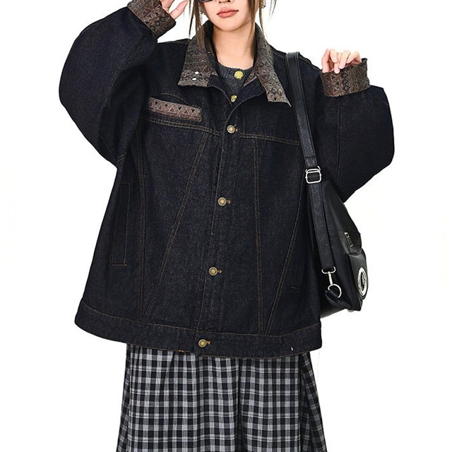 トライバルミックスオーバージャケット   R01529