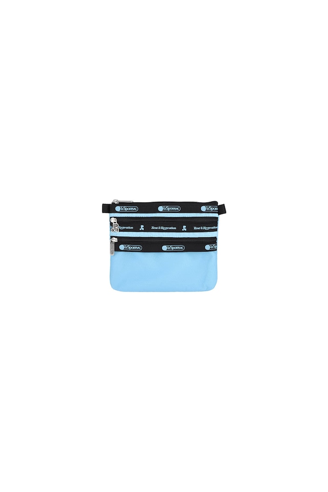 [Rest & Recreation] RR X LS 3 ZIP COSMETIC - BLUE 正規品 韓国ブランド 韓国ファッション 韓国代行  レストアンドレクリエーション restandrecreation