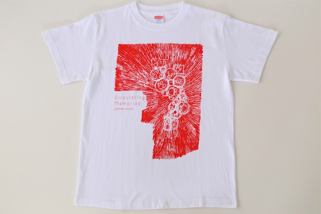塩田千春展『巡る記憶』オリジナルTシャツ(ホワイト)