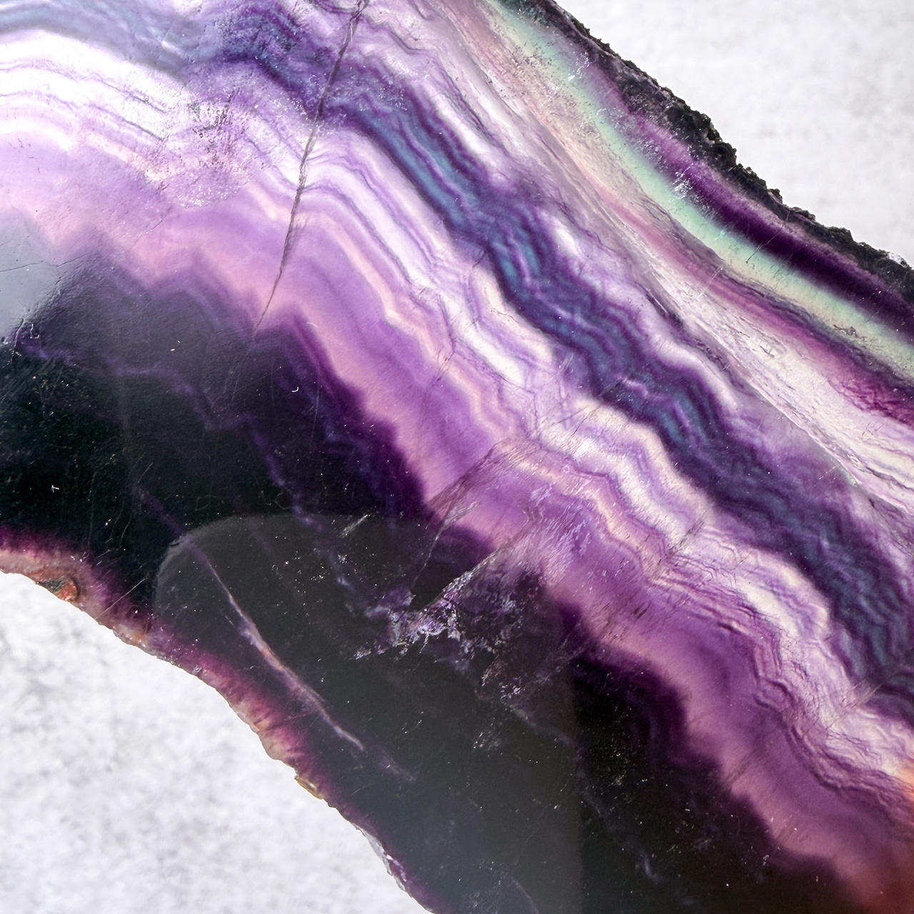 フローライト スラブ * Fluorite * 天然石