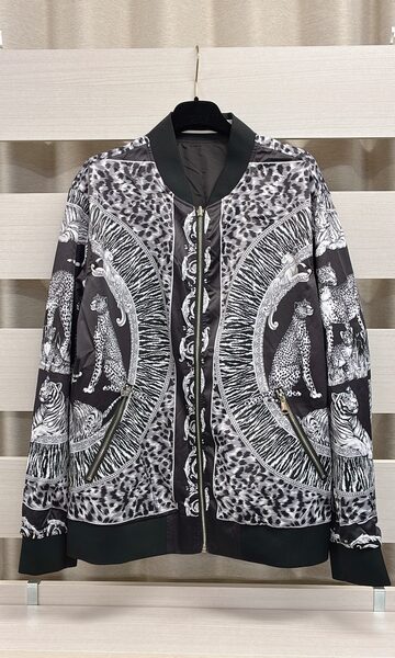 Ecko Unltd All Over Comic Pattern Print Zip Hoodie XL In Multi 