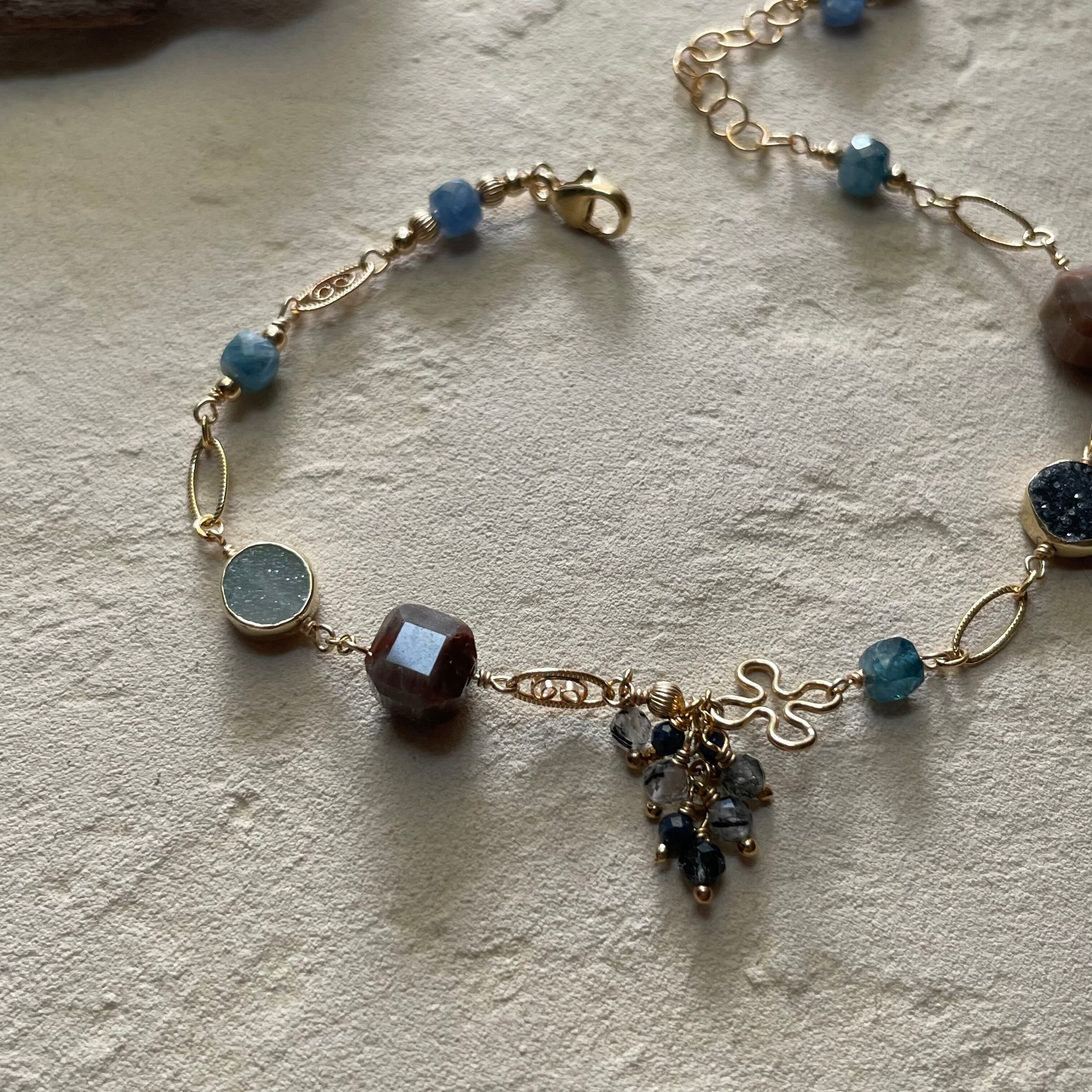 Bracelet ~Jewel ~/14K Goldfilled | and. the earth JEWELRY