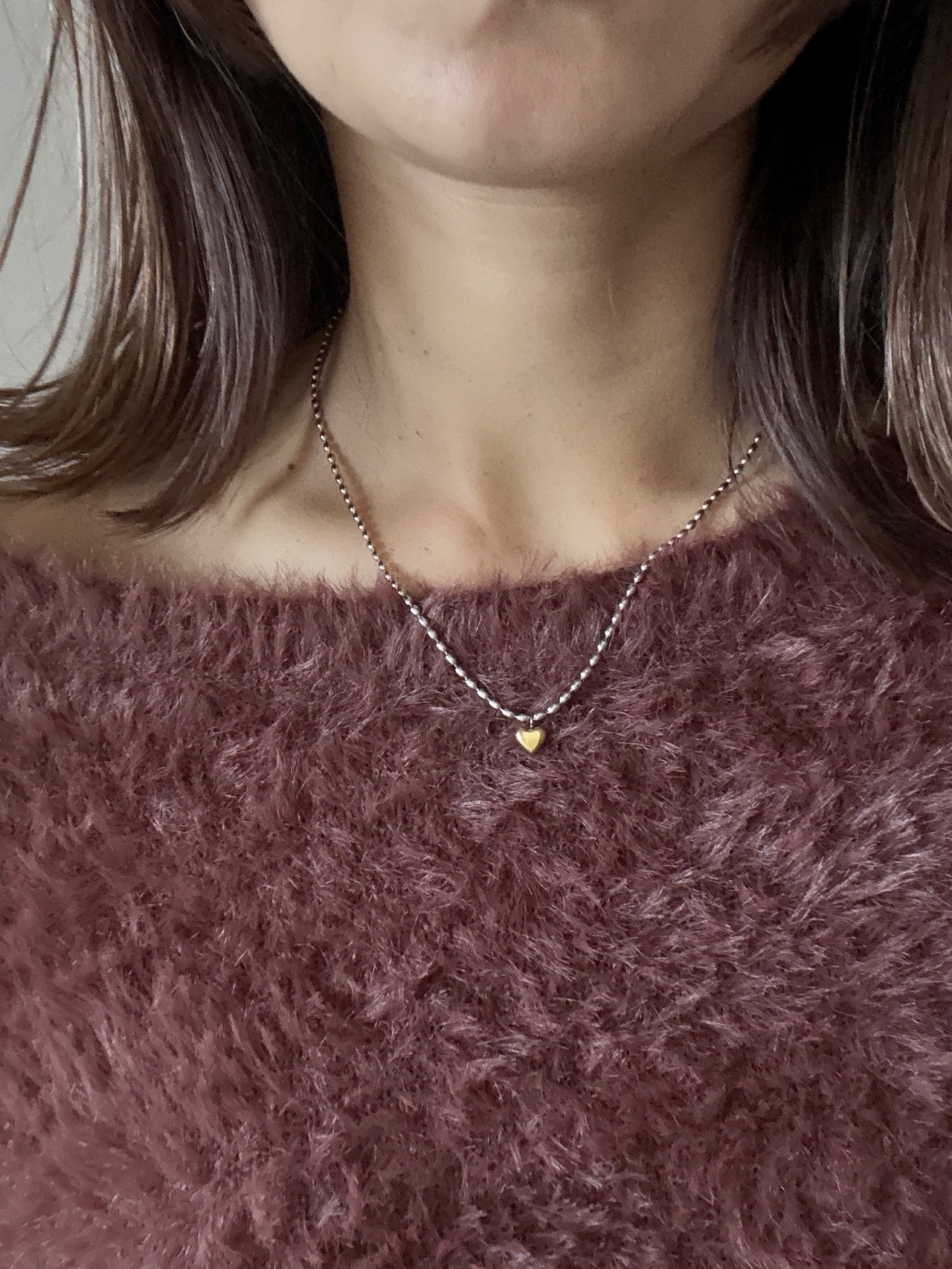 MSAハートチャームネックレス