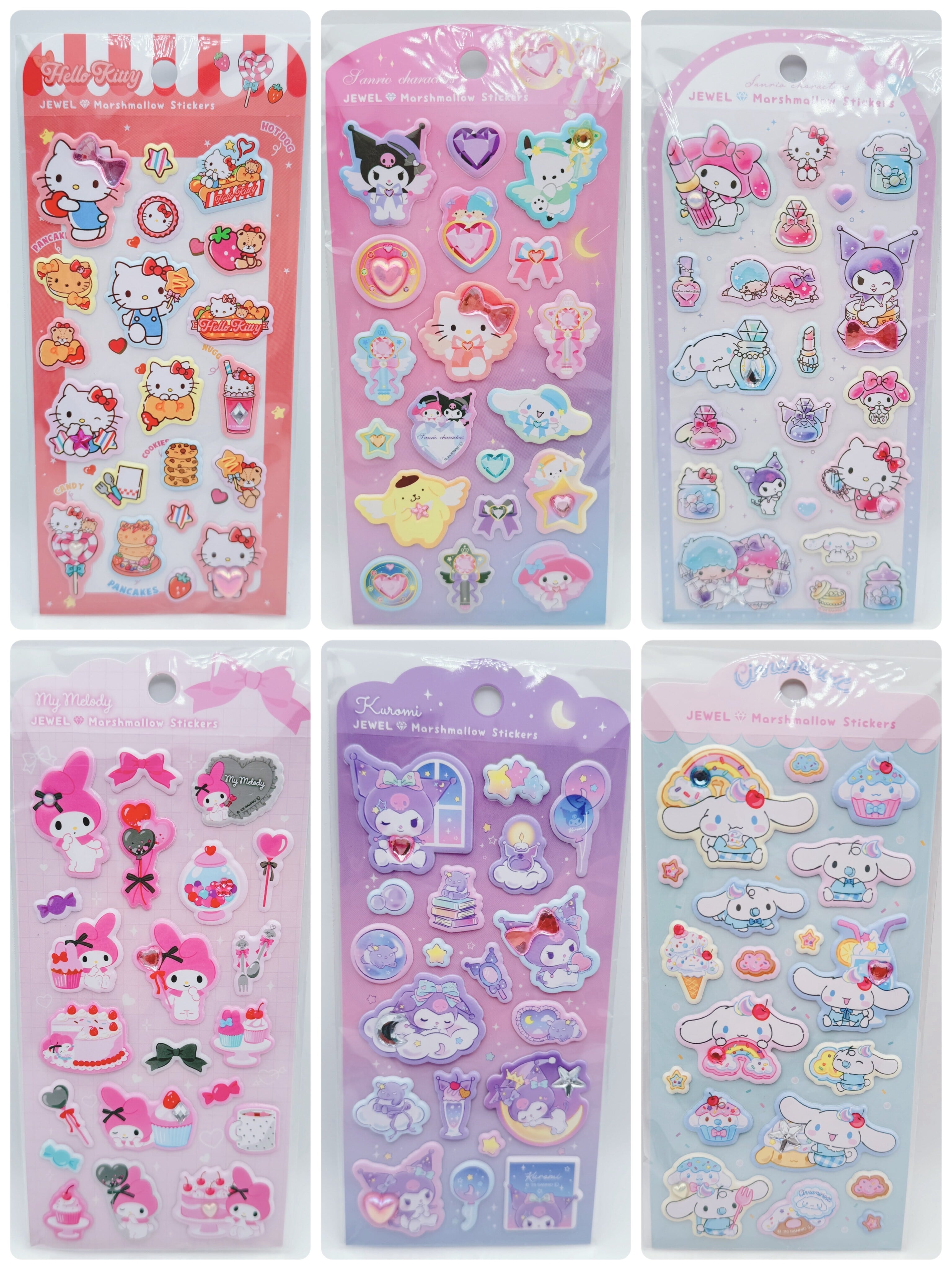 韓国限定 Tok! Tok! サンリオシール 5種類セット | Hamukko club