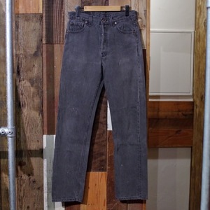 1990s Levi's 501 Black Denim Pants. Made in USA !! / 90年代 リーバイス 後染めブラック デニム  パンツ | 古着屋 仙台 biscco【古着 & Vintage 通販】