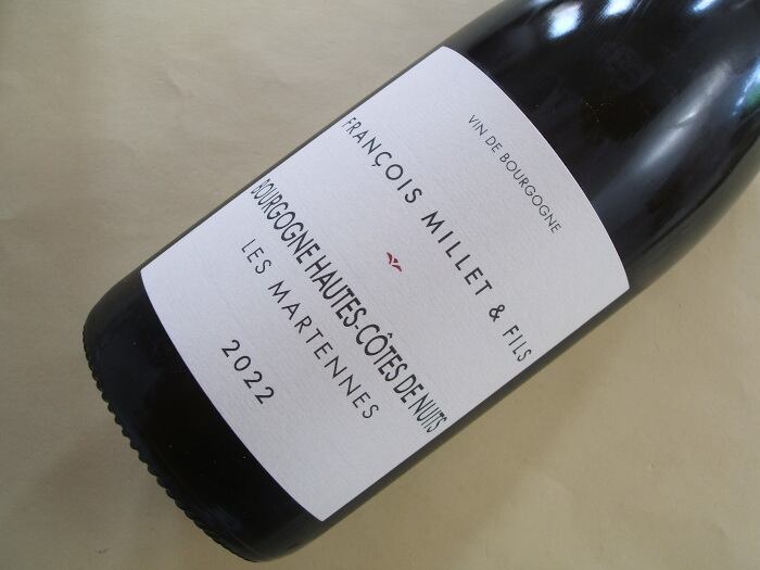 ブルゴーニュ オート・コート・ド・ニュイ レ・マルテンヌ 赤 2022年 フランソワ・ミエ