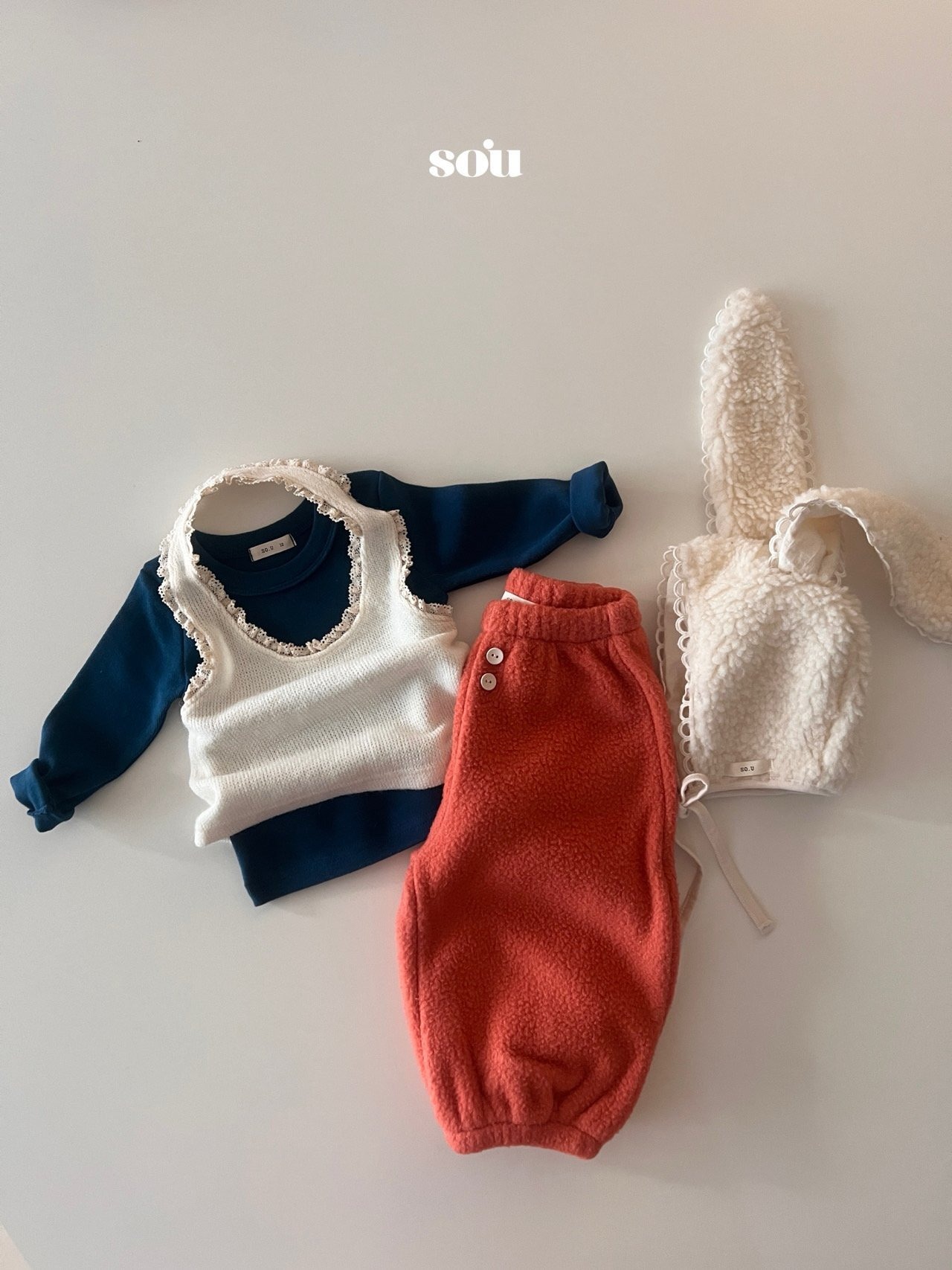 SO U［取寄］button hangari pants 26winter