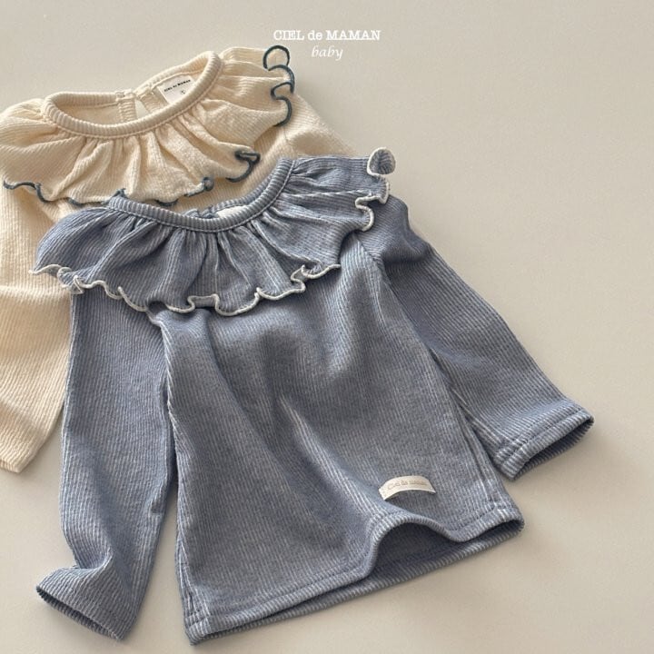 【即納】ciel de maman / lib frill T