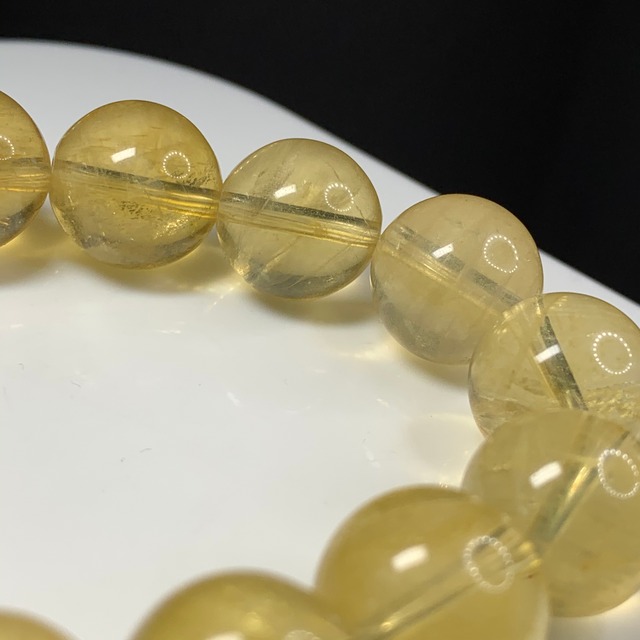 b191ゴールデンフローライトブレスレット