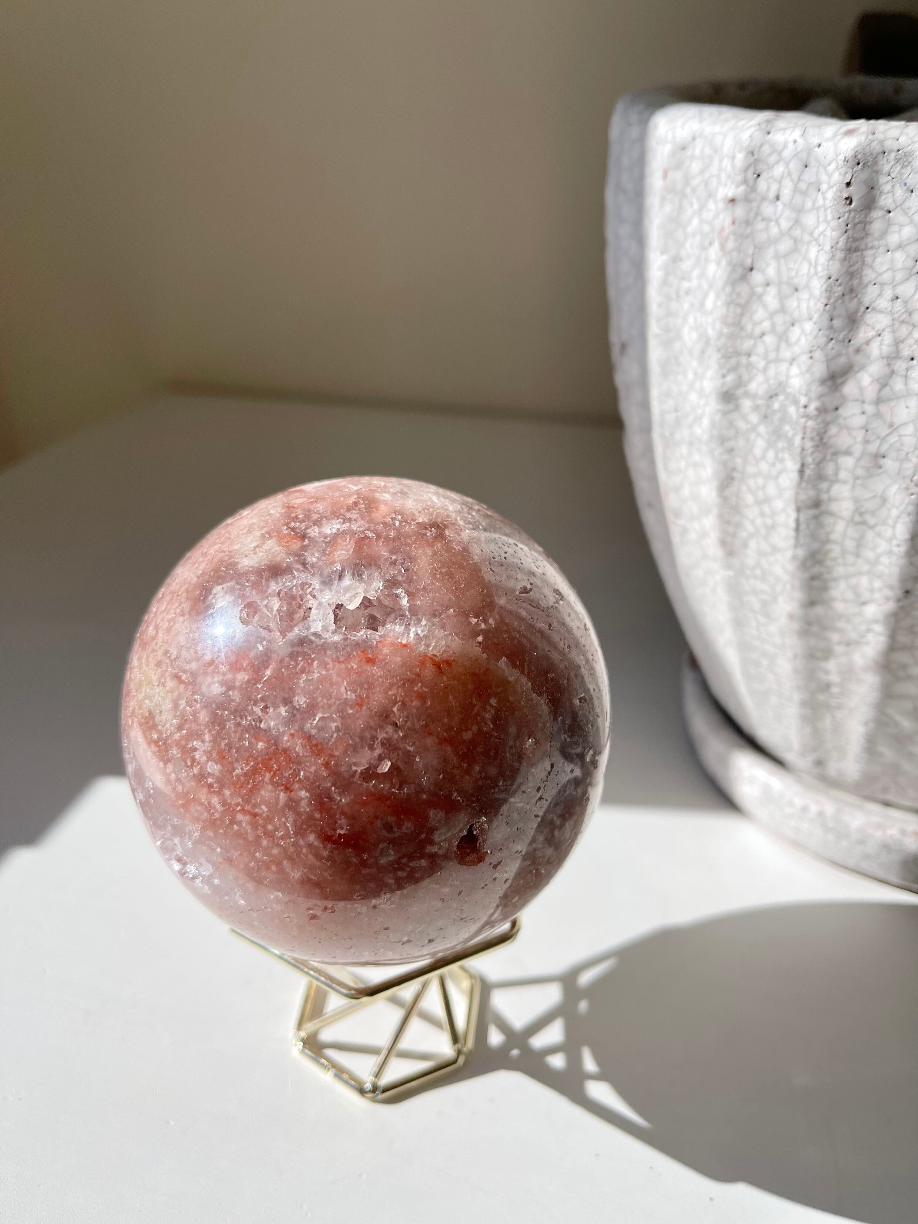 Pink amethyst sphere / ピンクアメジストスフィア 8cm