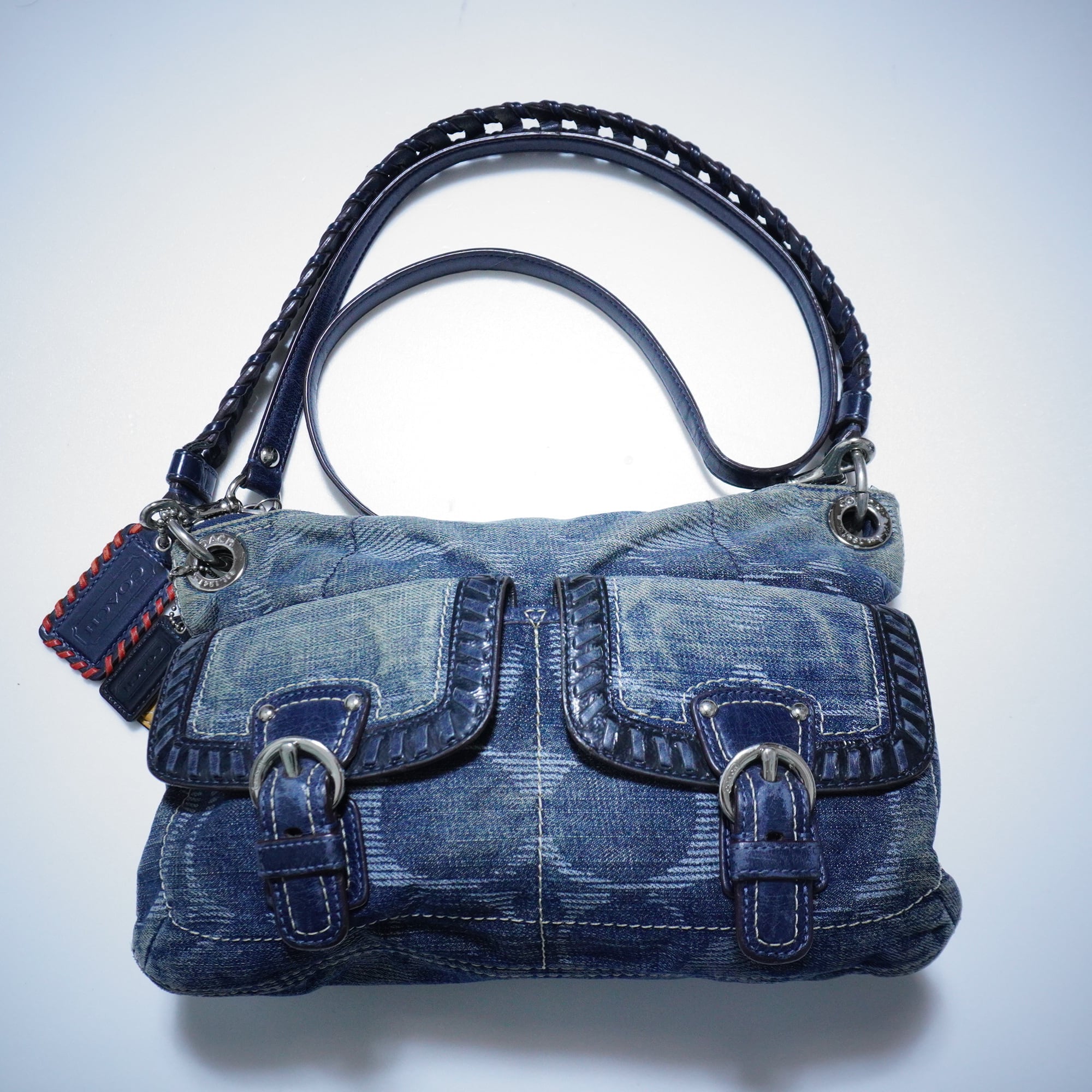 COACH】コーチ 00's SOHO デニムシグネチャー2WAYショルダーバッグ