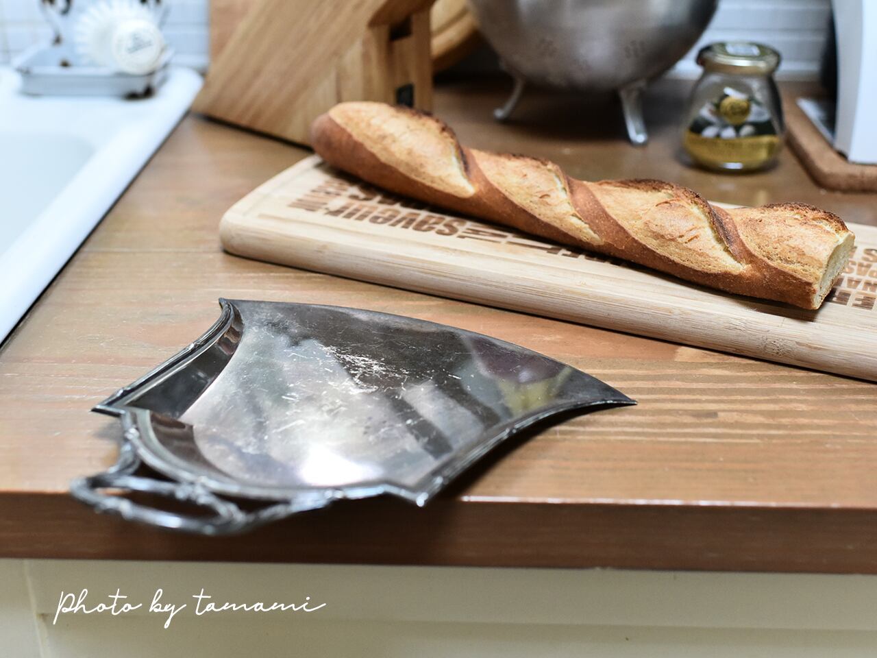 シンプルなデザインが素敵なダストパン テーブル用ちりとり フレンチブロカント