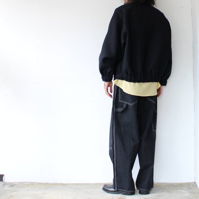 HAVERSACK ウールサージカラーレスジャケット 422304 （Black） | C