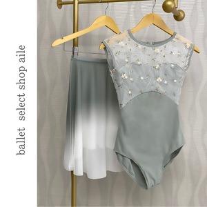 ショルダーレースレオタード 7色展開 A0003