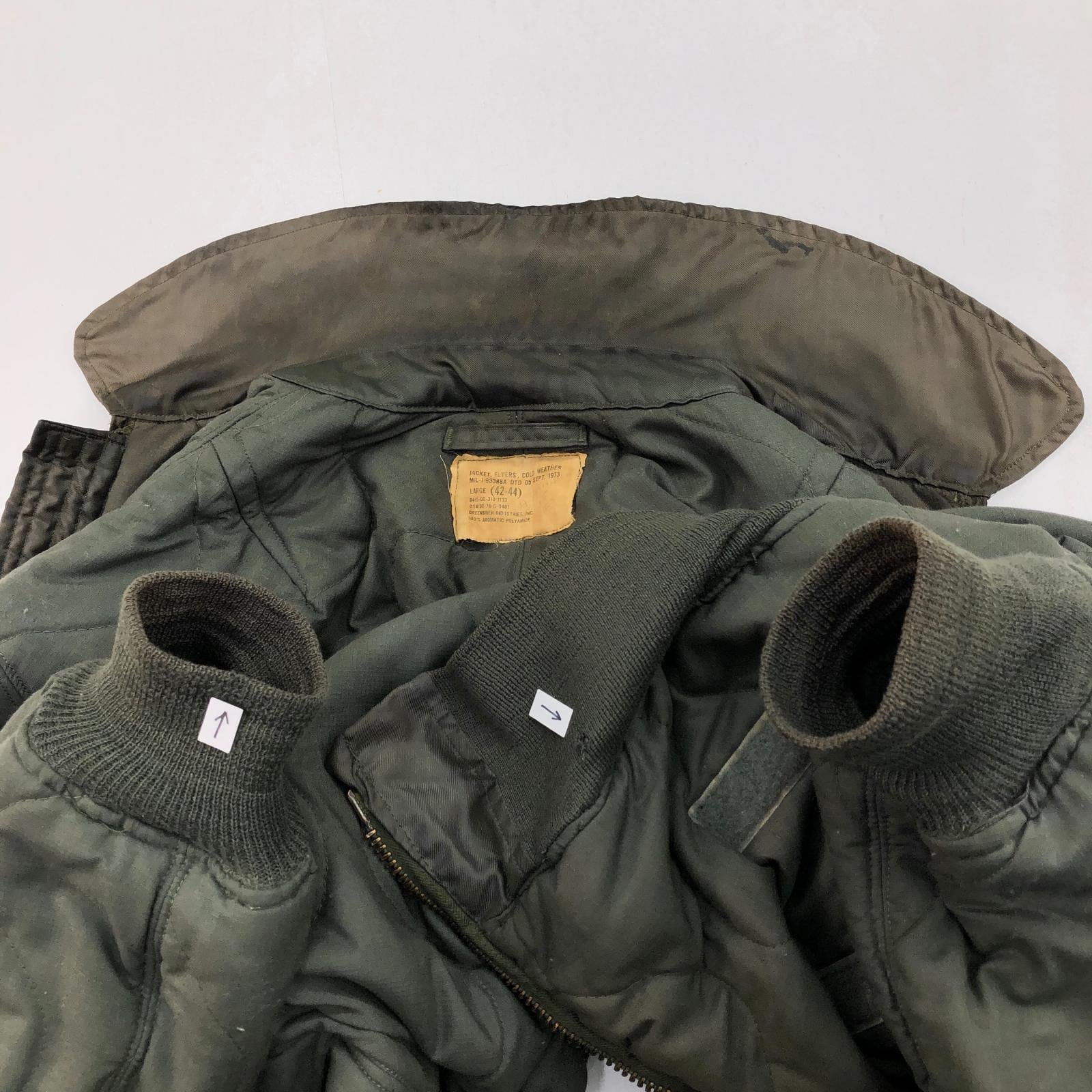 U.S.ARMY 70年代 J-CWFS CWU-45/P フライトジャケット初期型 MIL-J