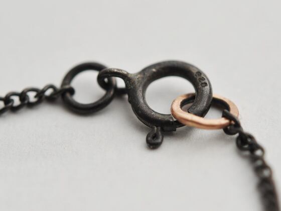 SCOSHA ネックレス 未使用 SCOSHA スコーシャ ネックレス Two Feather Silver