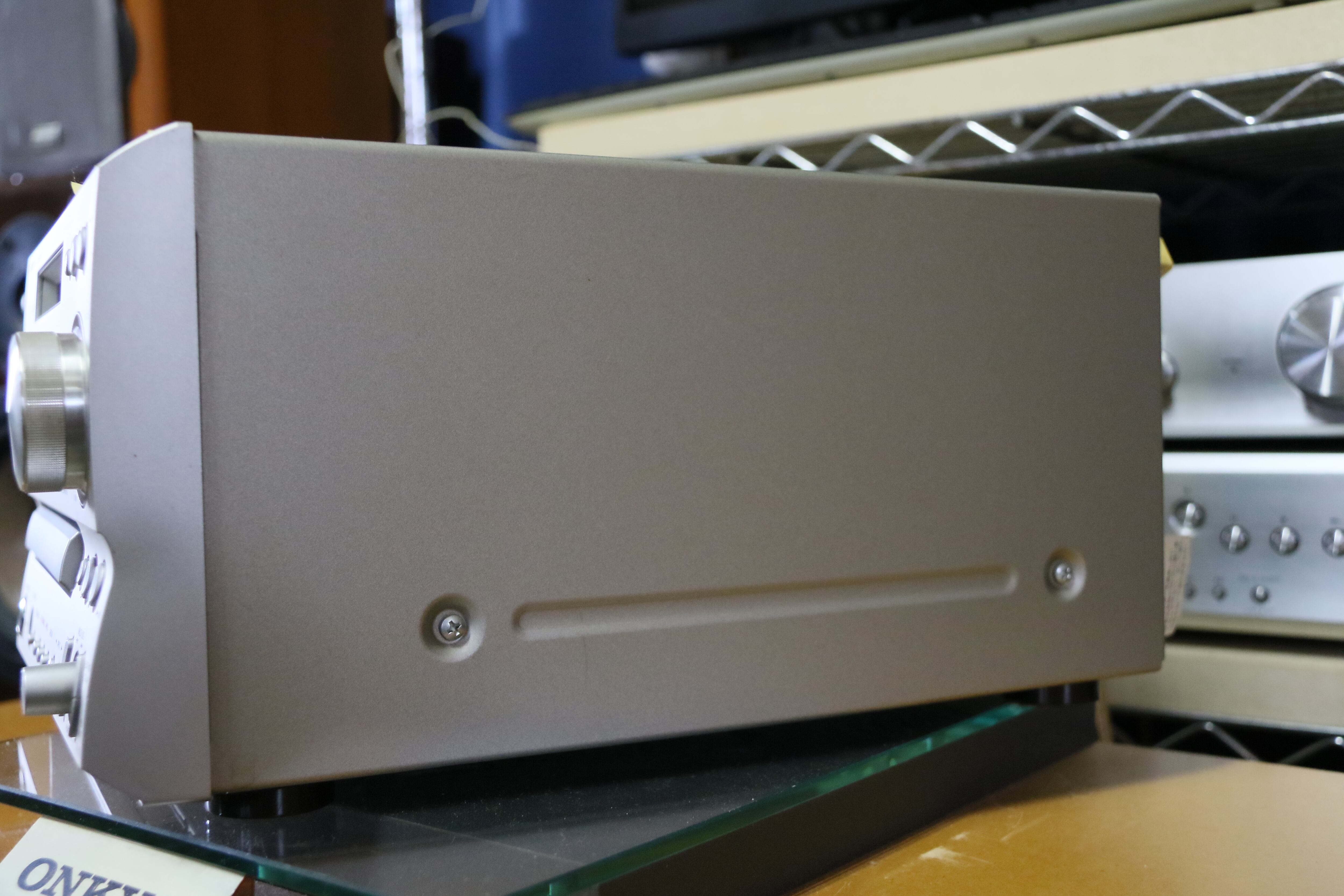 ミニコンポの代表機！】ONKYO FR-X7A ユニット単体 CD/MD/ﾁｭﾅ/ｱﾝﾌﾟ（管