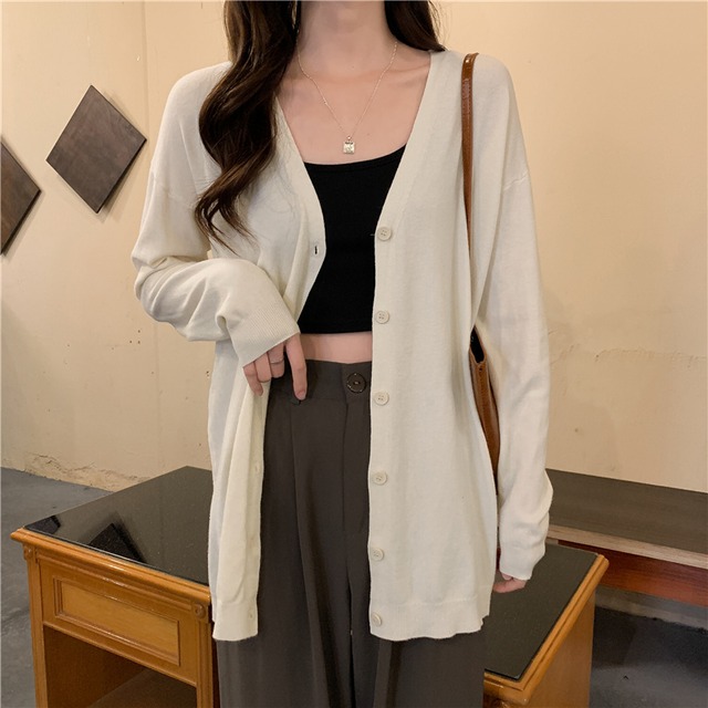 【着用レビュー】トップス レディース カーディガン ニット ロングカーディガン 無地 長袖 Vネック かわいい 大人可愛い きれいめ シンプル カジュアル 大人 上品 おしゃれ かっこいい 大人可愛い 送料無料 モダン 春 秋 冬 10代 20代 30代 レディース 通勤服 OL オフィスカジュアル 通勤 学生 通学 デート お出かけ 女子会 休日 着回し 普段使い 韓国系 コーデ スタイル 暖かい きれいめコーデ 薄手 柔らか ホワイト ベージュ ブルー ブラック 黒 白 アイボリー アプリコット