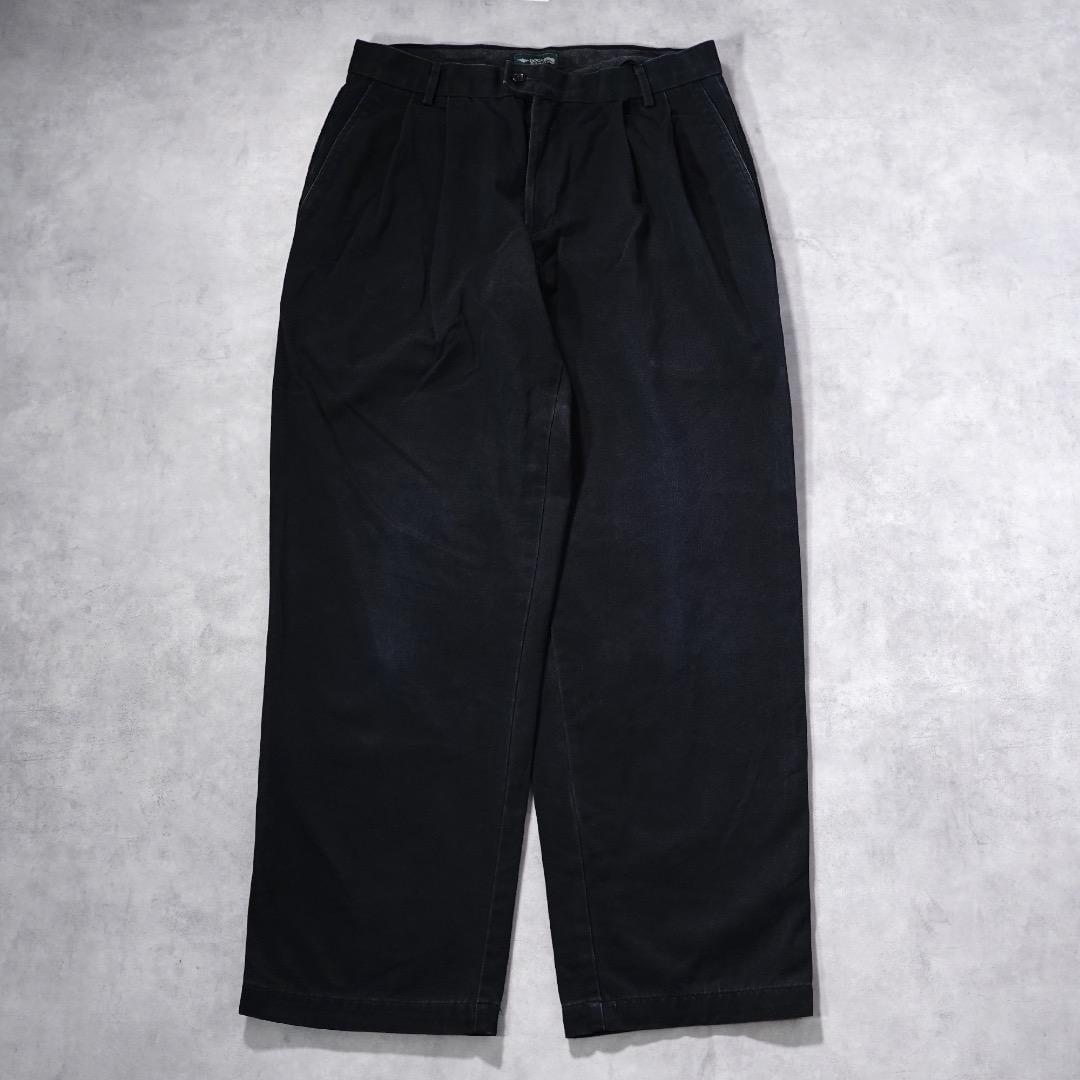 ドッカーズ リーバイス W32 チノパン ボトム 00s 古着 黒 17407