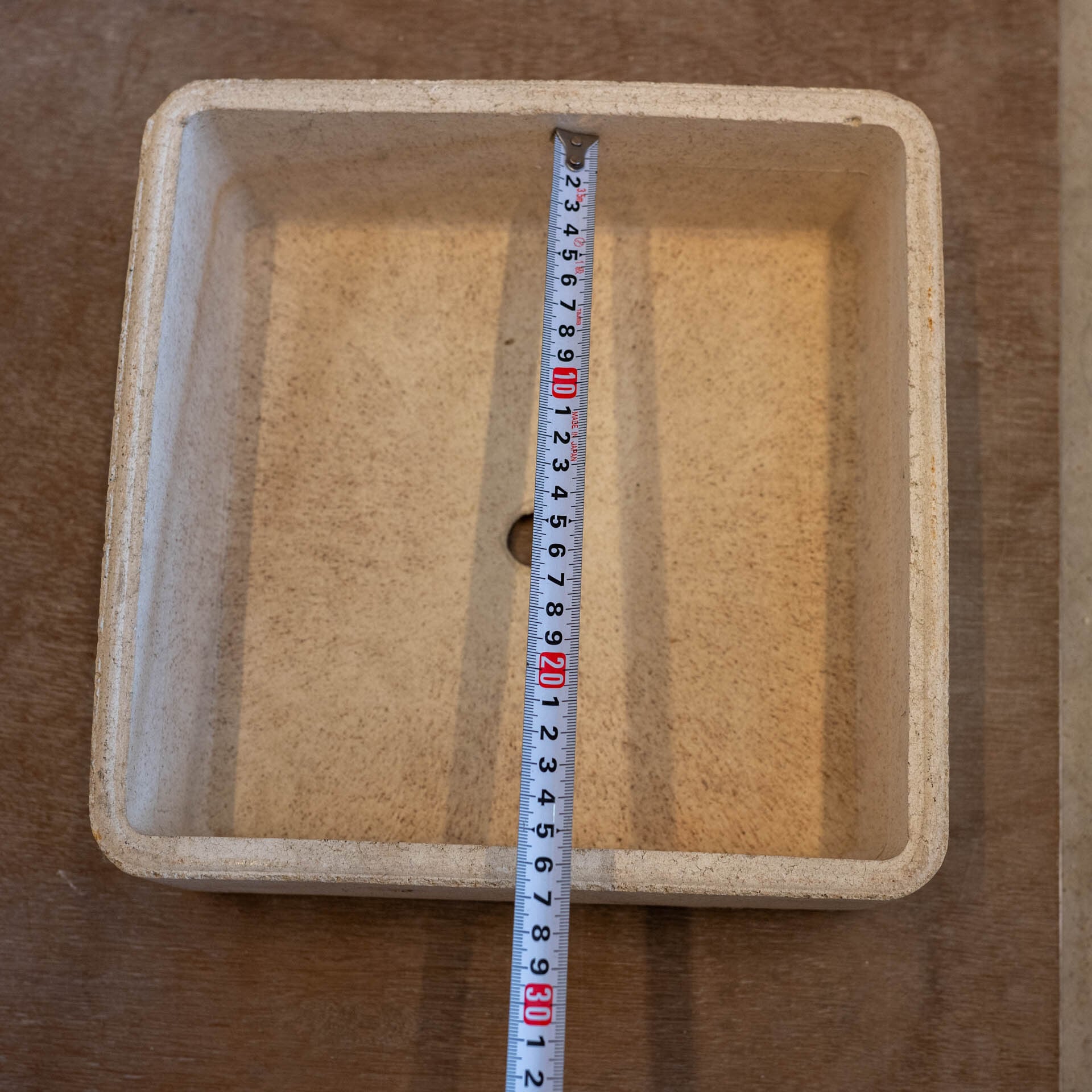 中古さや鉢 250×90（正方形単品）P | 札幌陶人社