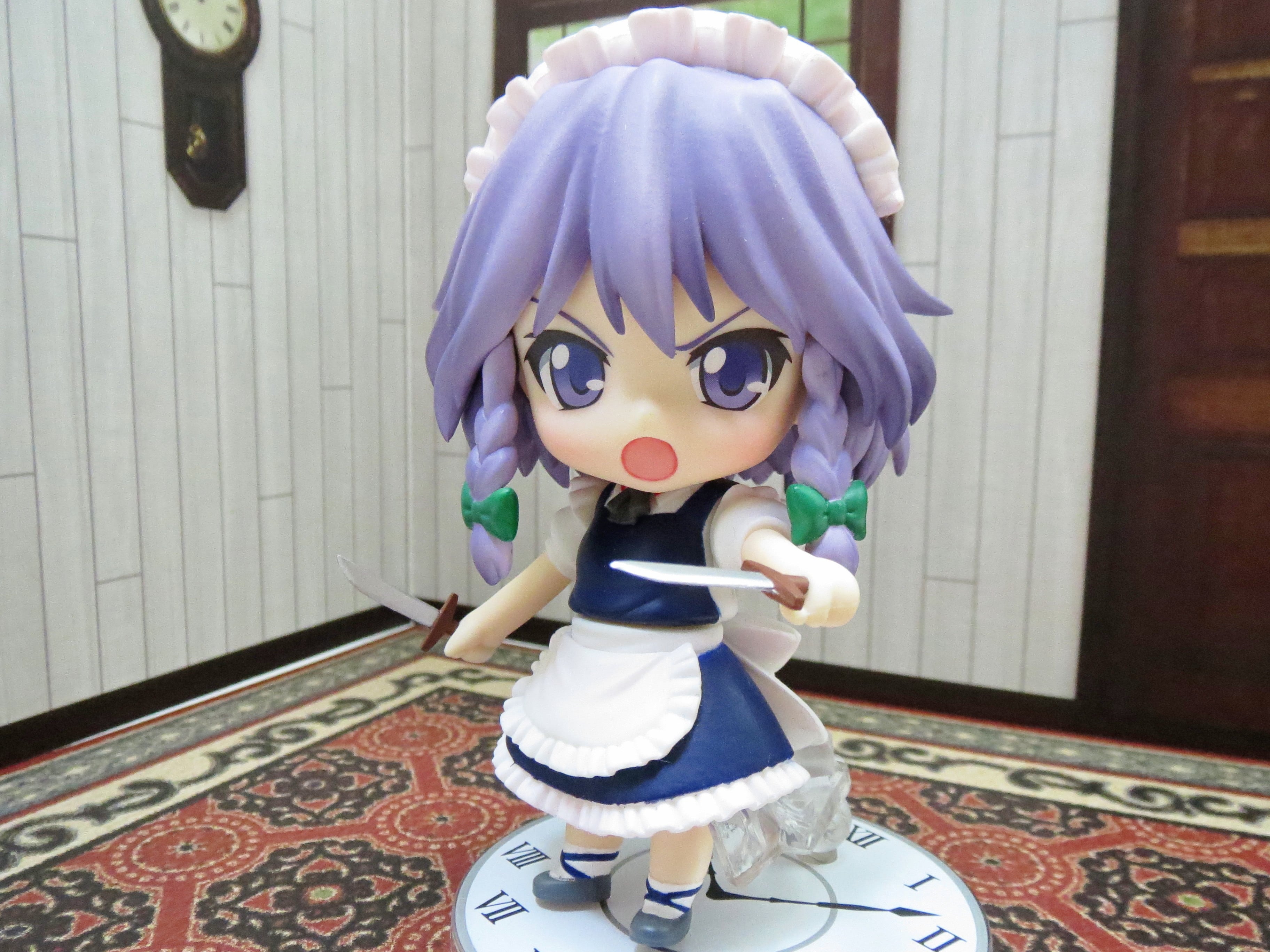 十六夜咲夜　ねんどろいど ねんどろいど 東方project 十六夜咲夜 レビュー - YOの玩具箱