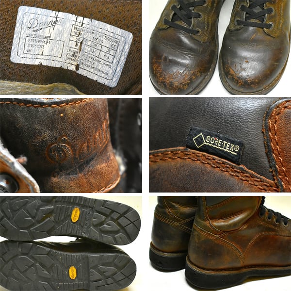 1点物◇ダナーDANNER茶ワークブーツ16283古着メンズ27レディースOK