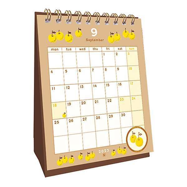 限定 アデリアレトロ 23年 卓上カレンダー Shinotome