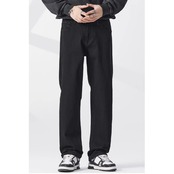 ストレートレッグ カジュアルデニムパンツ af0100