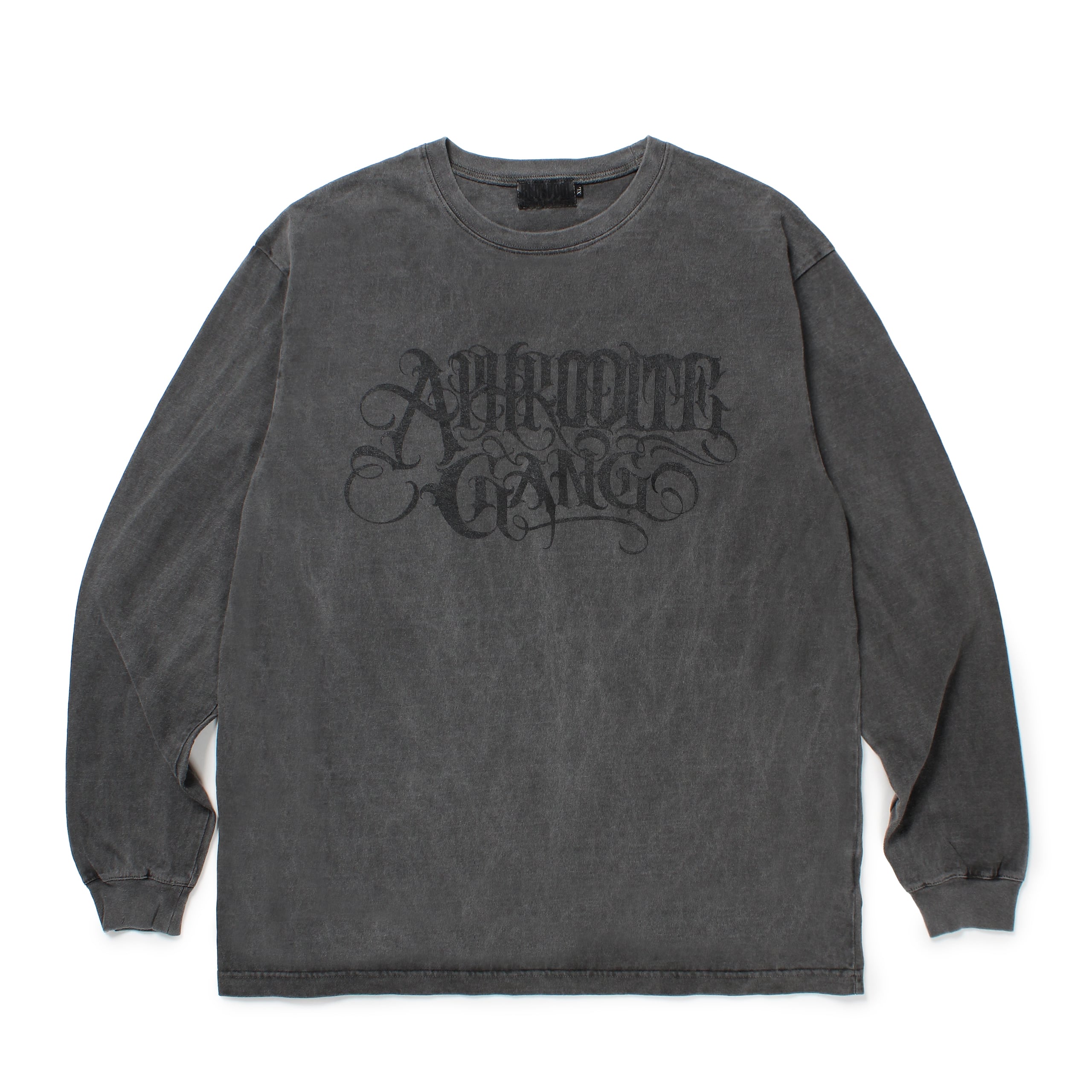 CLASSIC LOGO GARMENT DYE L/S TEE | APHRODITEGANG HOLDINGS