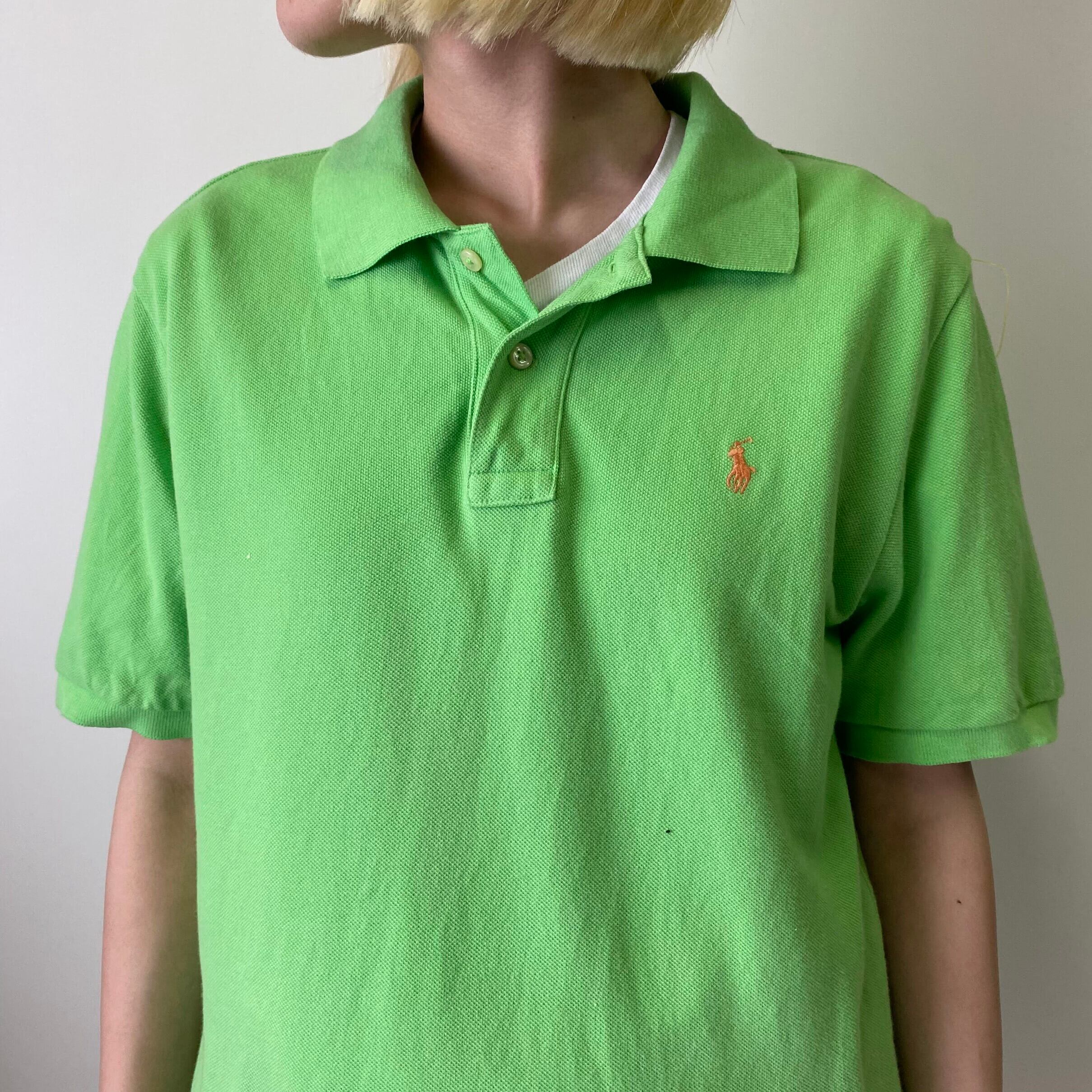 Polo Ralph Lauren ポロバイラルフローレン 鹿の子 ポロシャツ メンズM