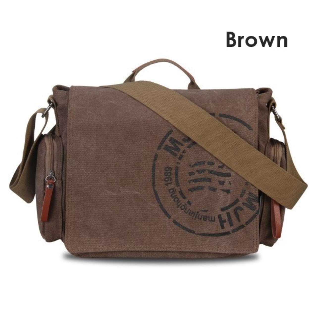 Military Canvas Shoulder Bag / ミリタリー キャンバス ショルダーバッグ