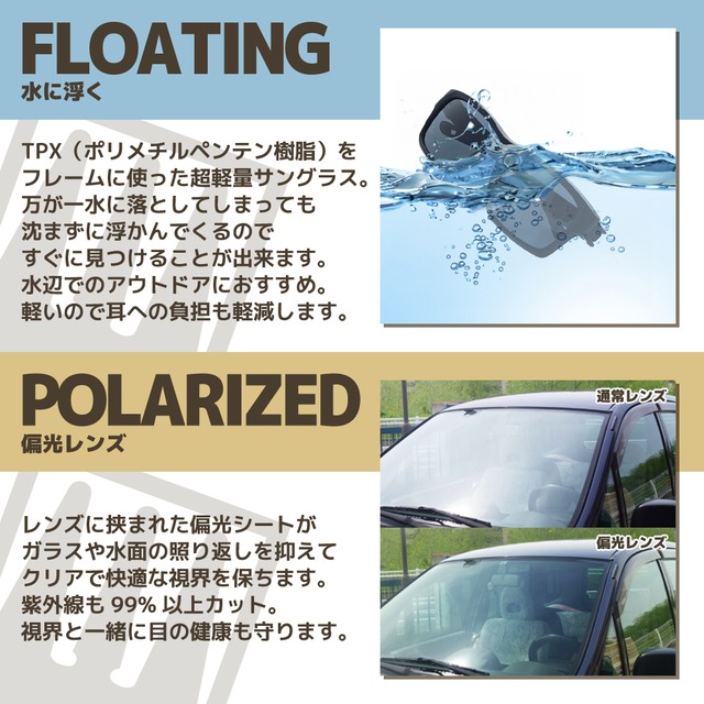 BNS609 Floating Sunglasses