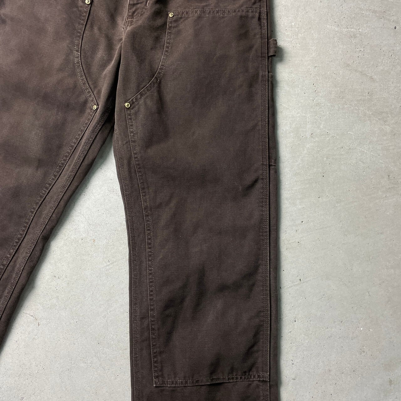 80年代 USA製 Carhartt カーハート ダック地 ダブルニー ペインター 