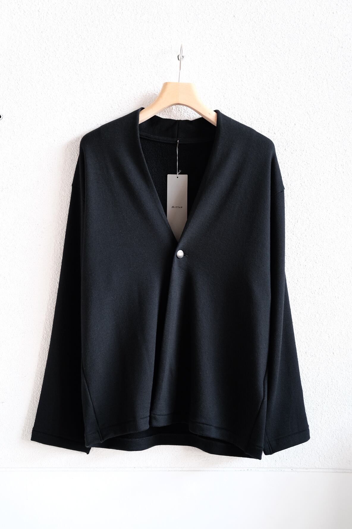 MITTAN＜ミッタン＞スーパー120'sウール裏毛カーディガン | Inhigh