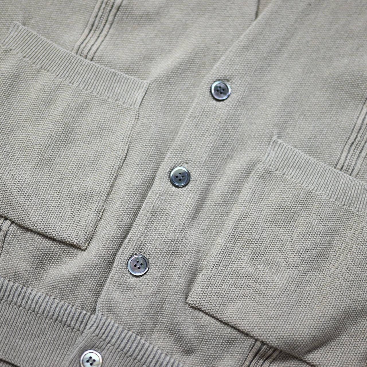 YASHIKI / GANKO別注 ×Shirotsume V-neck Vest(kibata)