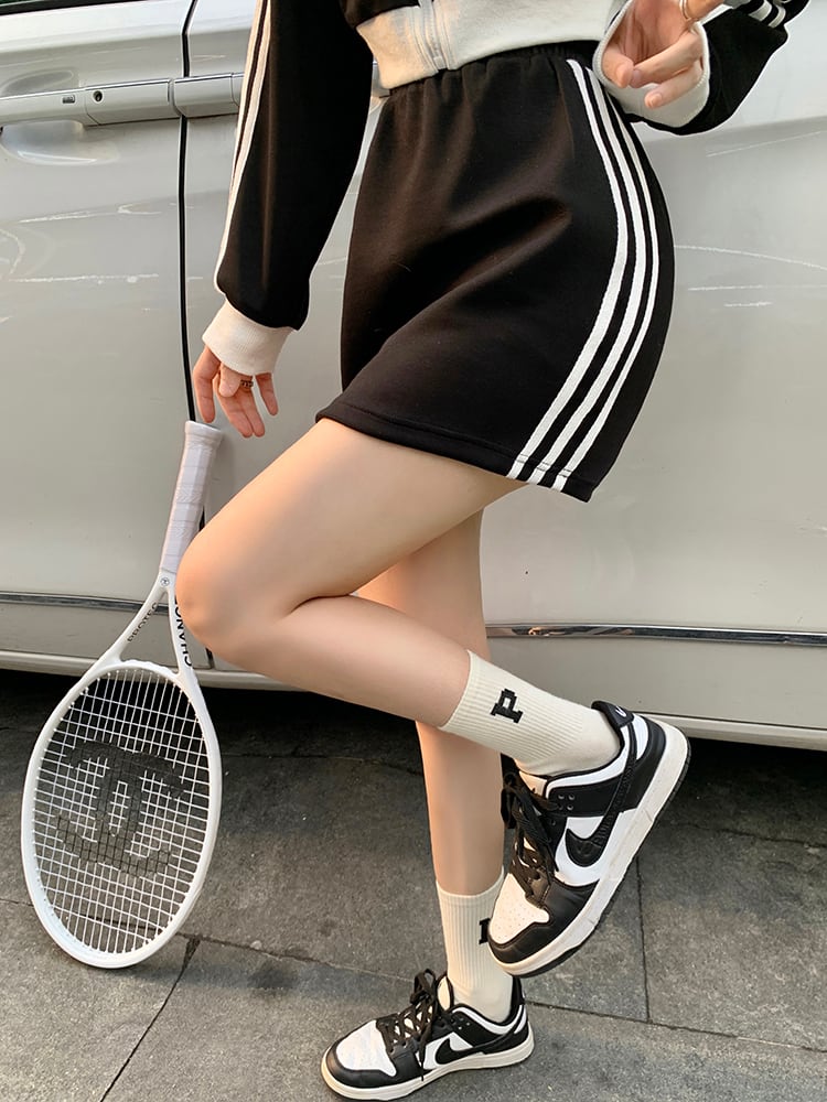 キュッと くびれ 美人 ♪ ショート丈 ジャージ 上下 2点セット