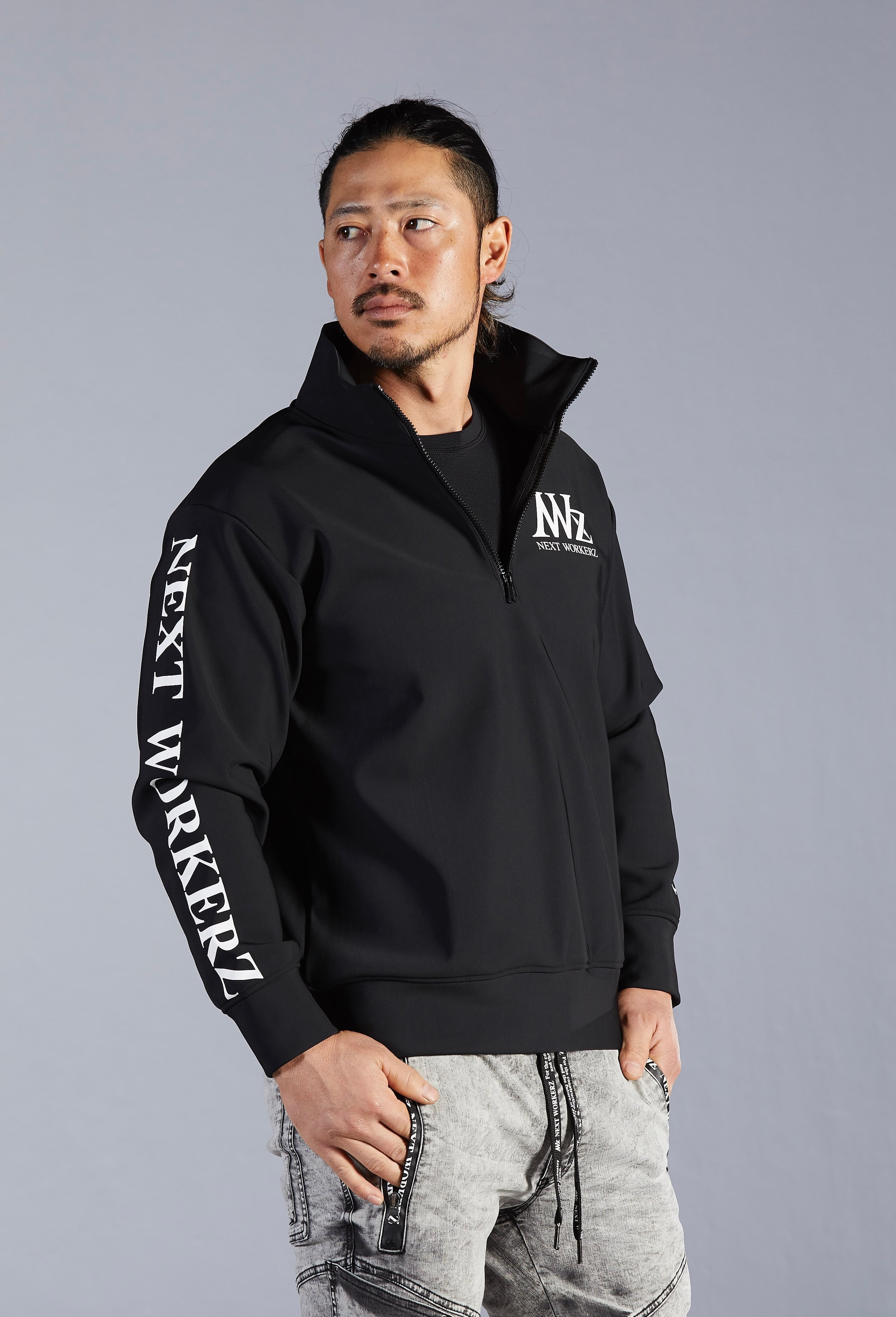 NWZ ZIP UP TRAINER【BLACK】 | NEXTWORKERZ STORE