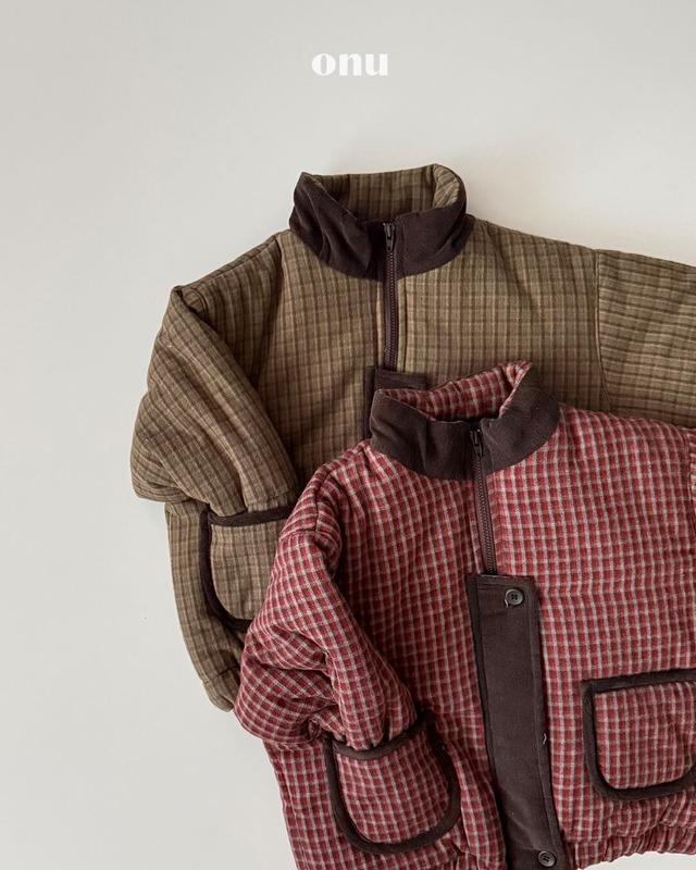 予約⌇onu/ Check padded jumper