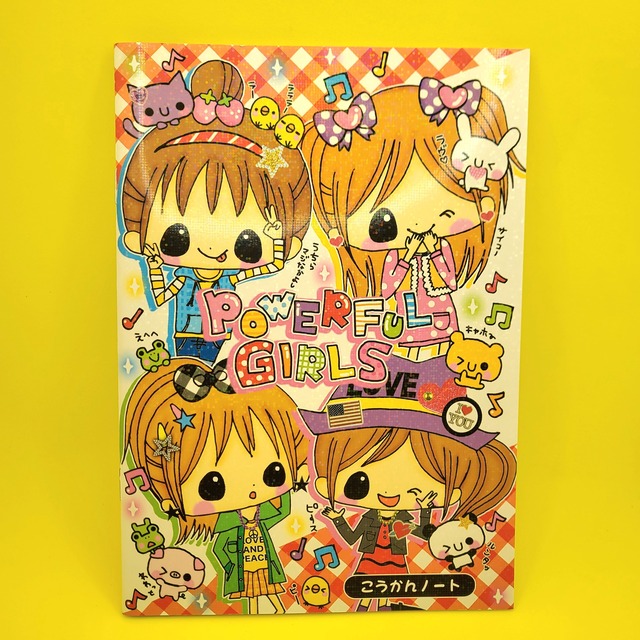 クラックス　パワフルガールズ　こうかんノートB5