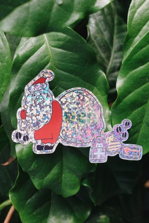 クリスマスデザインステッカー