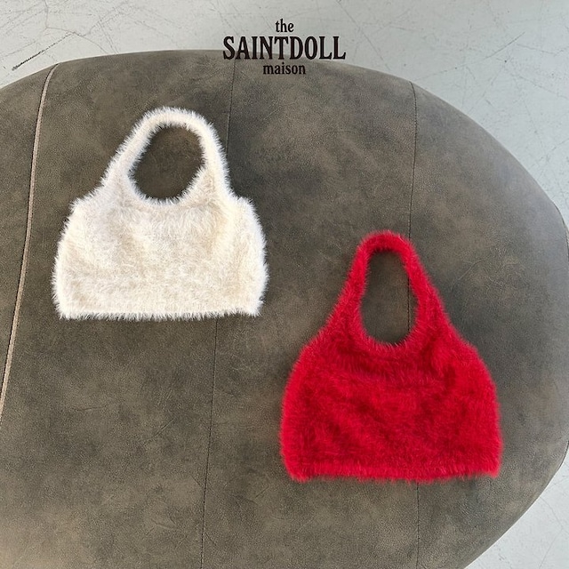 【取寄】saint doll｜fluffy halter｜ふわふわホルター｜S-JL｜kids&jr｜26 autumn