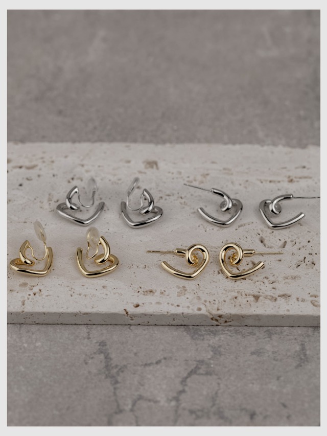 Earring/Pierce -Gold/Silver-