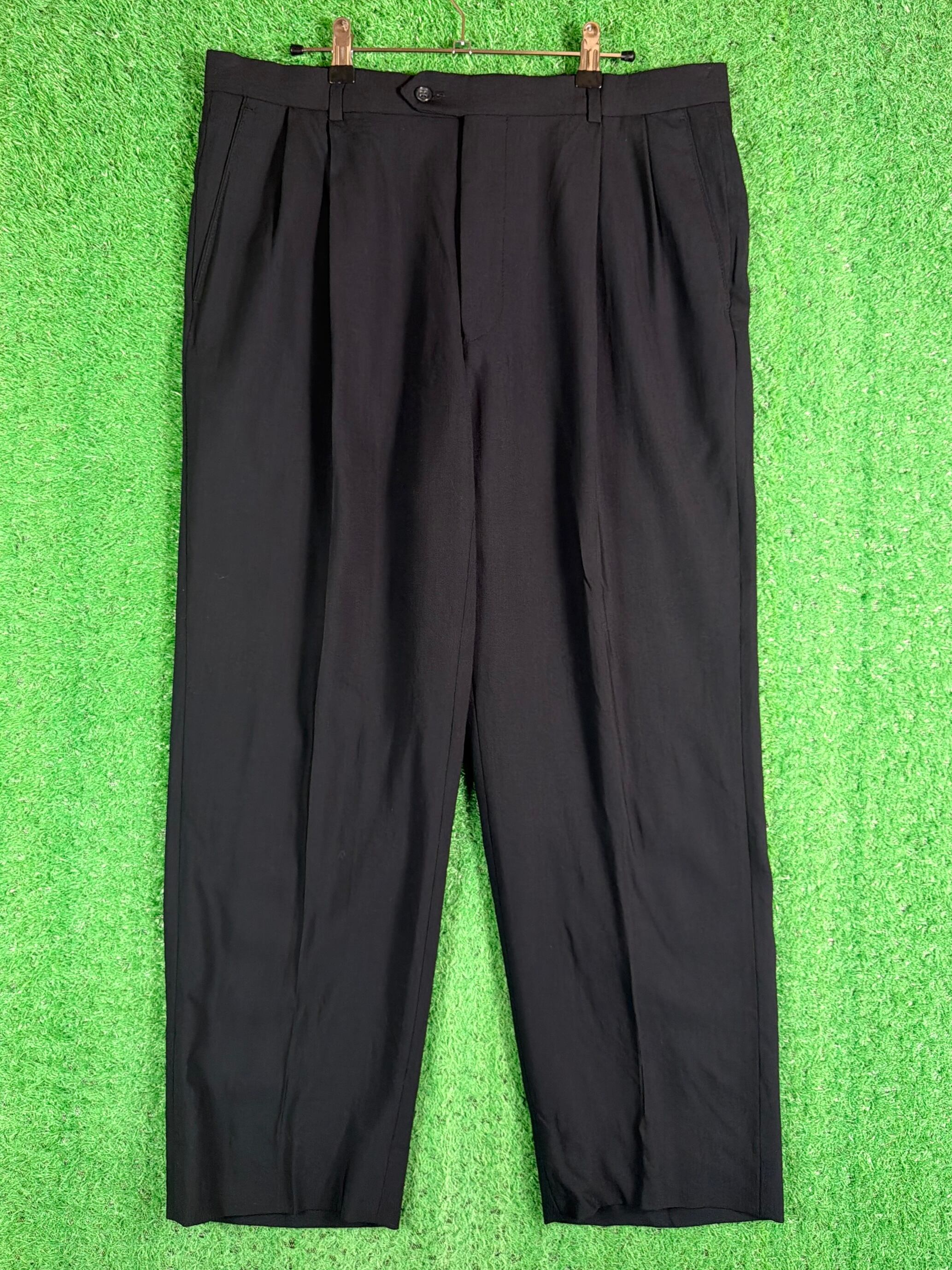 Men's】 90s 2タック ウール スラックスパンツ / 90年代 古着 メンズ