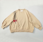 Pigtails pullover kids XXL(140-150) / Beige