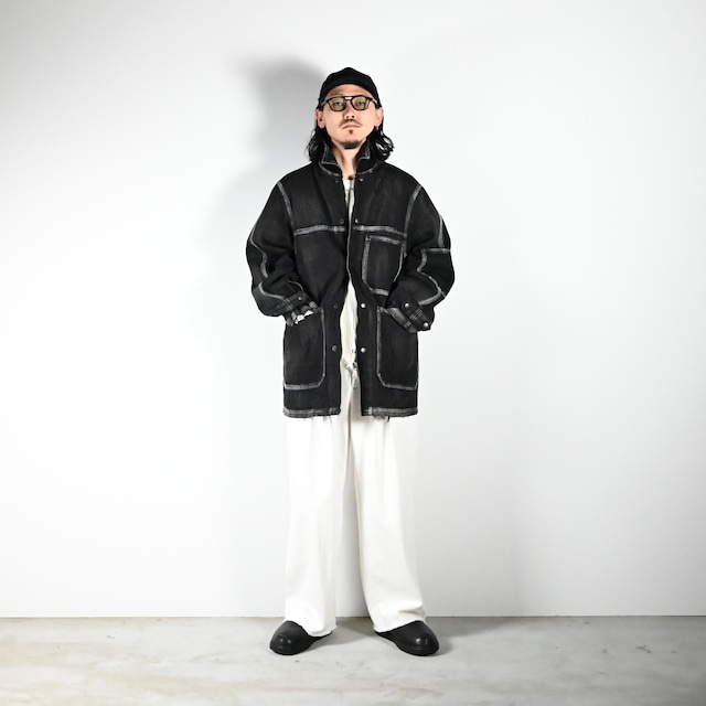 barbell object(バーベルオブジェクト)denim coverall - agコーディネート
