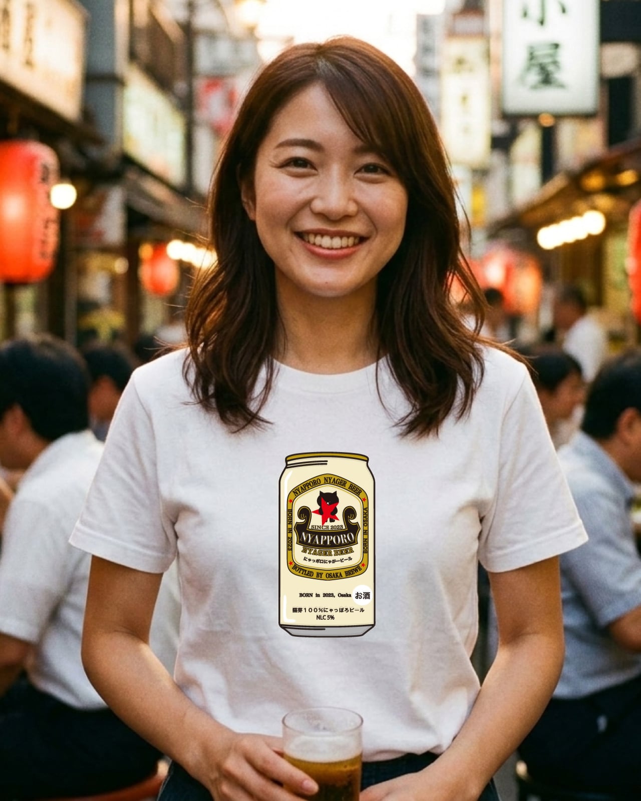 ニャッポロビール】ユニセックスTシャツ マジックマインド | マジック